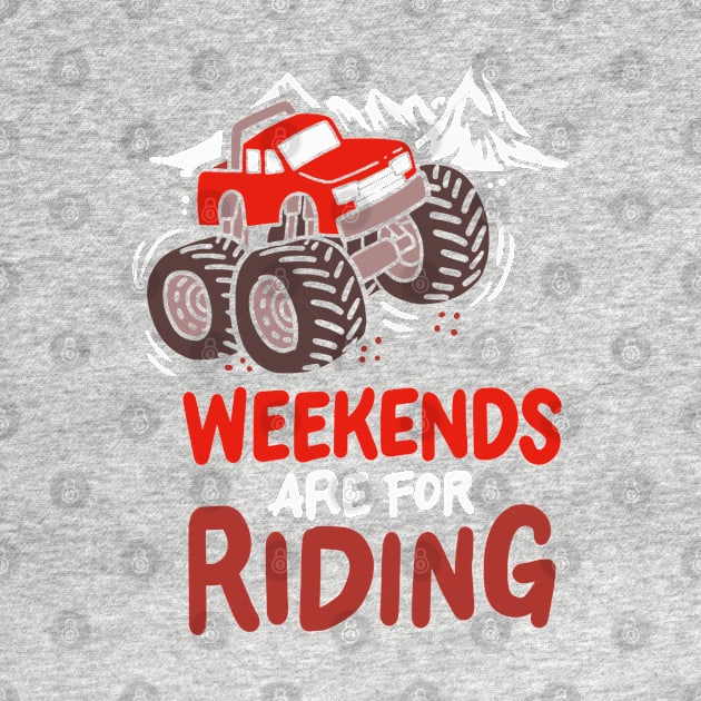 ATV / FOUR WHEELING: Weekends Are For Riding Gift by woormle